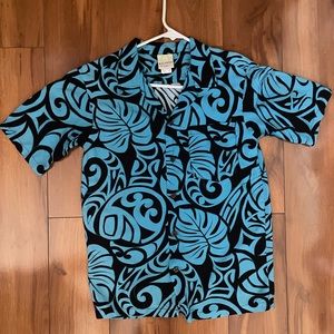 Authentic made in Hawaii Aloha shirt. Kalaheo. Kids size 14 (large)
